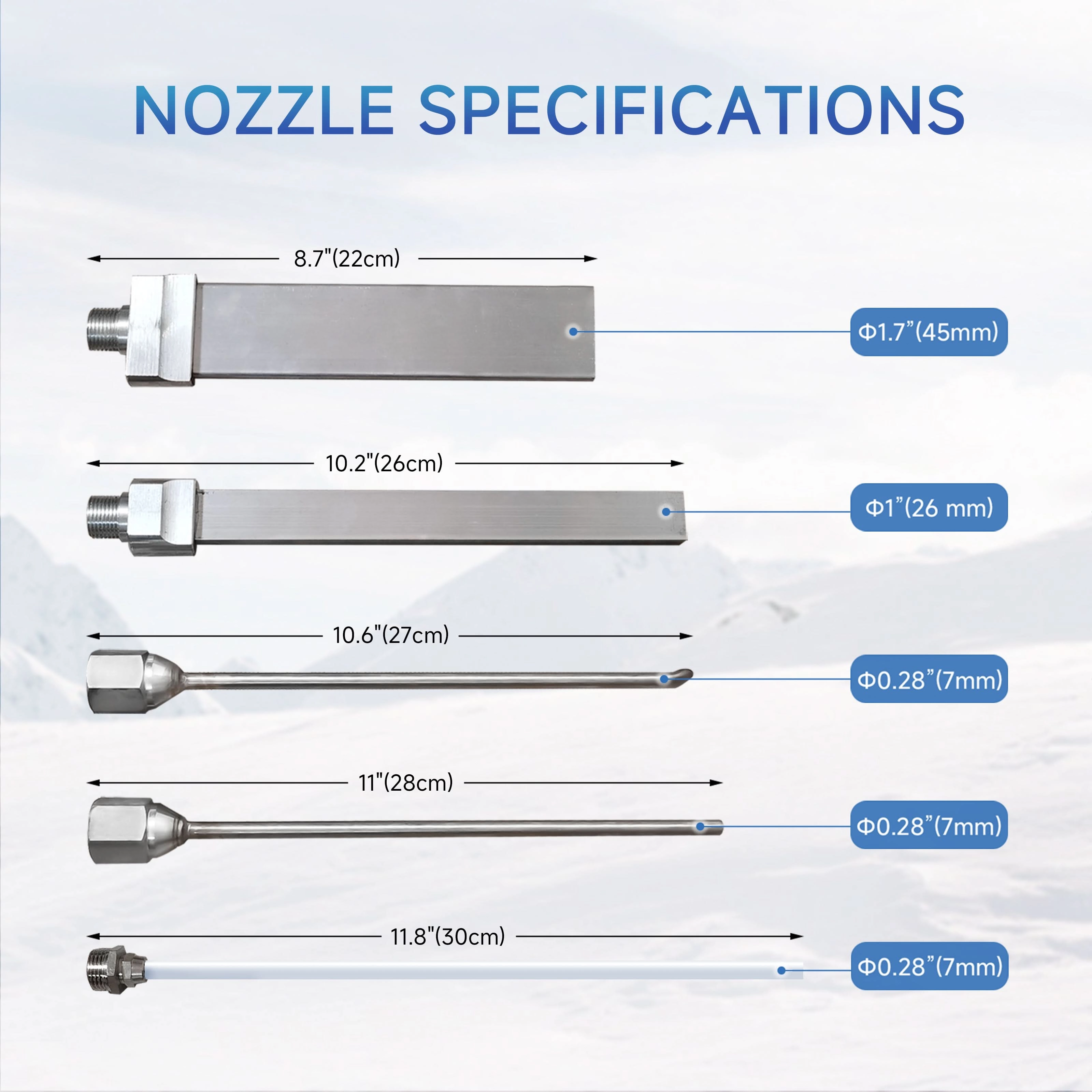 Dry Ice Blaster Nozzle